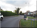 Brandon Road from roundabout in IP25 6LJ