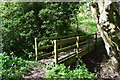 Footbridge on the edge of Eakring. in NG22 0DR