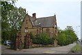 Cemetery lodge on Long Lane (B5197), Fazakerley in L9 7BN