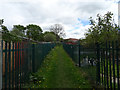Footpath by Westfield Road Allotments in WF16 9BS