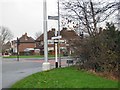 Signpost at Crossacre in M22 5AT