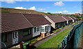 Bungalows below Warne's Terrace, Abertysswg in NP22 5AL