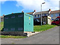 Glyn Street electricity substation, Abertysswg in NP22 5AB