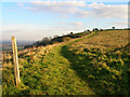 Towards Ditchling Beacon in BN6 8XE