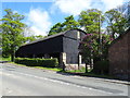 Barn beside the A525, Porthwgan in Sesswick Community