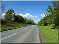 A525 towards Wrexham in LL13 0AY