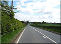 A525 towards Whitchurch in Bronington Community