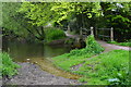 Ford and footbridge by Sarson Mill, Amport in SP11 8AA