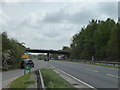 Bridge carrying the B3048 over the A303 at Forton in SP11 6NL
