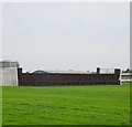 Fence on the Aintree Racecourse in L10 2LF
