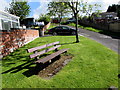 Bench, Carn-y-tyla Terrace, Abertysswg in NP22 5AB
