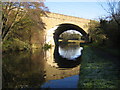 Grand Union Canal: Railway bridge near Winkwell in HP1 2BW