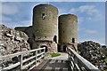Rhuddlan Castle: The West Gatehouse in LL18 5AB