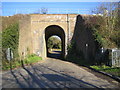 Winkwell: Pouchen End Lane railway bridge in HP1 2EF