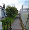 Path from Peterwell Terrace to Lampeter Swimming Pool in SA48 7AZ