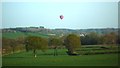 Virgin Hot Air Balloon near Bircher Knoll in SY8 4HP