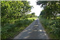 Lodge Road towards Walberswick in IP18 6UW