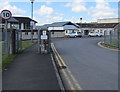 Ysgol Bro Pedr entrance, Lampeter in SA48 7AZ