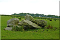 Rock cluster on Waun Brynmeinog, Ceredigion in SA48 8LL