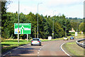 A90, Kingsway West, approaching Myrekirk Roundabout in DD2 5GT