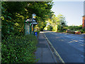 Longton, Bus Stop on Liverpool Road in PR4 5FD