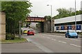 Railway bridge over Whins Road (A908), Alloa in FK10 3LT