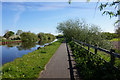 Path alongside the River Dun Navigation in DN3 1SD