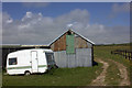 Caravan and shed off Field Lane in YO13 0HJ
