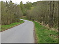 Road to Pitlochry near to Drumchabar in PH16 5NE