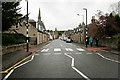 Zebra crossing, South Street, Milnathort in KY13 9YW