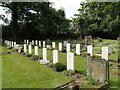 Some of the War Graves in Watton St. Mary's churchyard in IP25 6HX