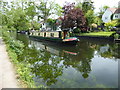 Narrowboat on the Grand Union Canal near Harefield in UB9 6PQ