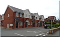 New houses on Chester Road, Rossett in LL12 0EN