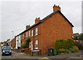 Houses on Main Street at Ridings Close junction in LE14 3SQ