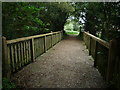 Footbridge by St. Philip & St. James' Church (Tarrington) in HR1 4EU
