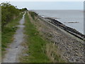 Wales Coast Path towards Bagillt in CH6 5RS