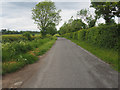 Looking down minor road to Ovington in IP25 6YF