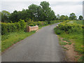 Newly rebuilt bridge on minor road to Ovington in IP25 6YF