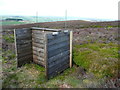 Shooting butt, Cunnyman Cabin Hill, Haworth in BD22 9RQ