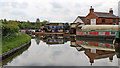 Coventry Canal near Streethay in Staffordshire in WS13 8RZ