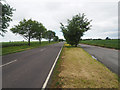 Looking down A1075 from lay-by in IP25 7NL