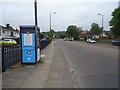 Telephone box on Upton Road (A5027) in CH43 9UQ