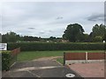 View from the Community Hall in Harvington in DY10 4LN