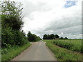 Bilney Road just before the entrance to Church Farm in PE32 1JL