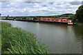 Narrowboats moored along the Grand Union Canal in LU7 9DY