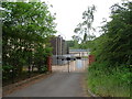 Entrance to water works in ST21 6SH