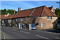Cottages opposite the George Inn, Croscombe in BA5 3RQ