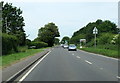 A44 Evesham Road at Salters Lane Junction in WR10 2PB