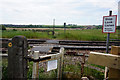 Viking Way crosses over rail lines in LN3 4PL