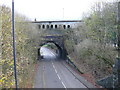 Bridge over Steel Works Road - Ebbw Vale in NP23 6PA